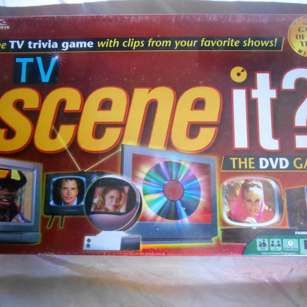 NEW SEALED TV SCENE IT? DVD GAME